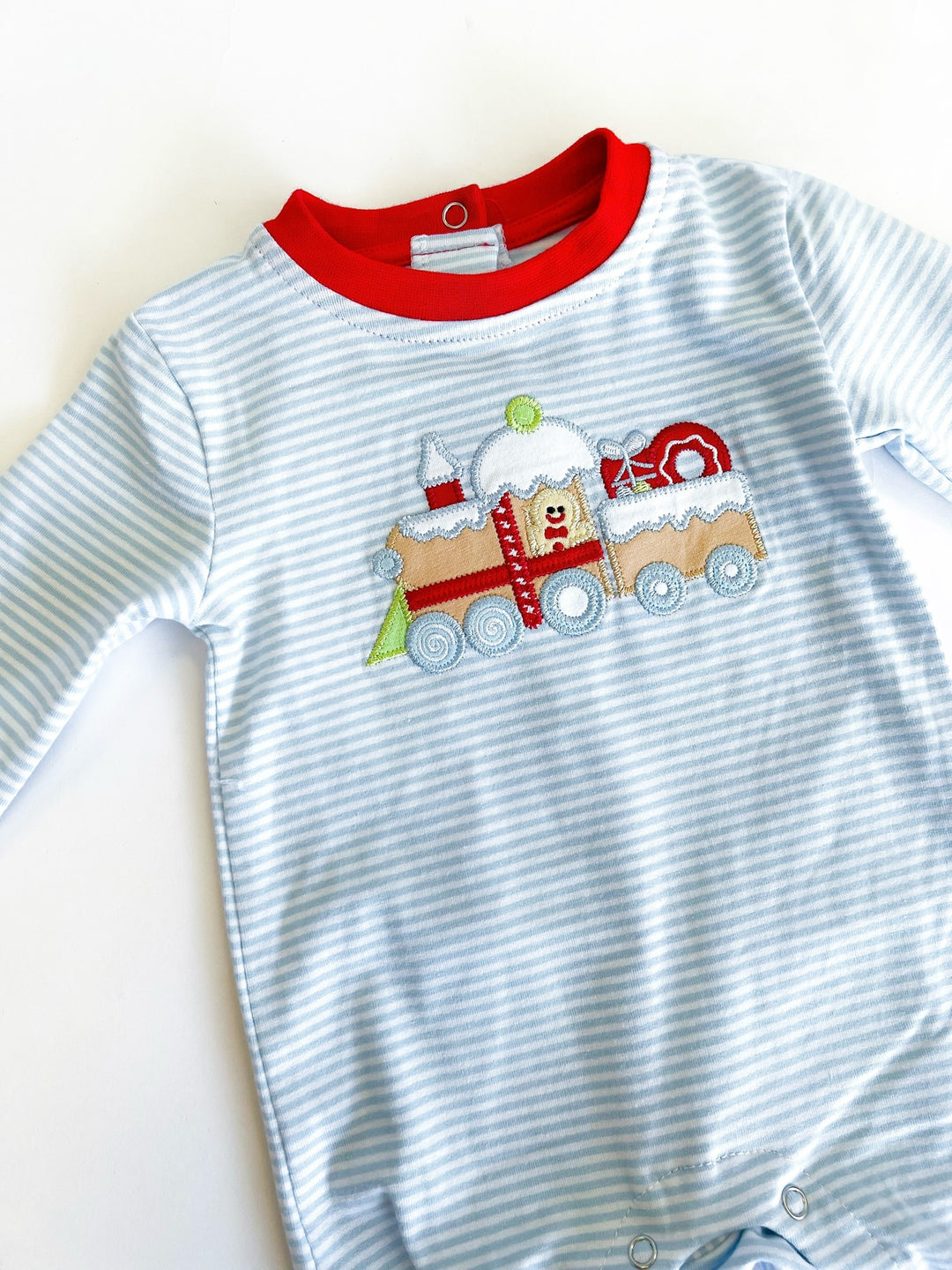 GingerbreadTrain Romper
