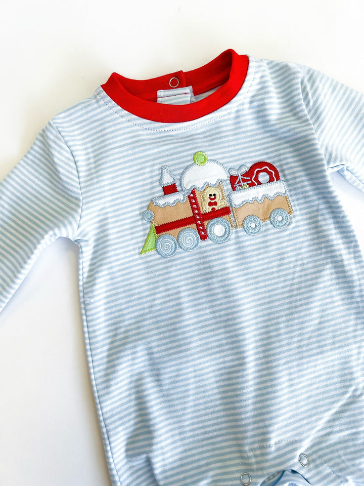 GingerbreadTrain Romper
