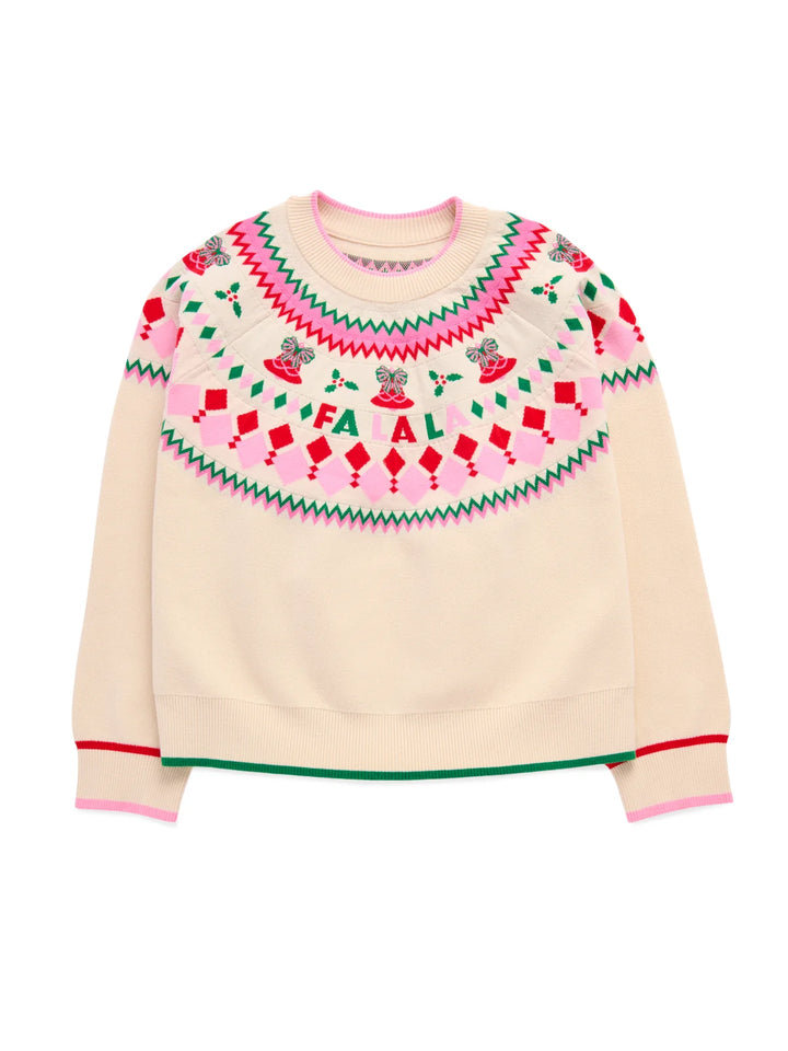 Fair Isle Double Knit Sweater