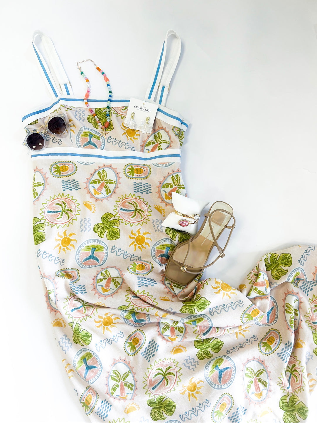 Seaside Scribbles Camila Dress