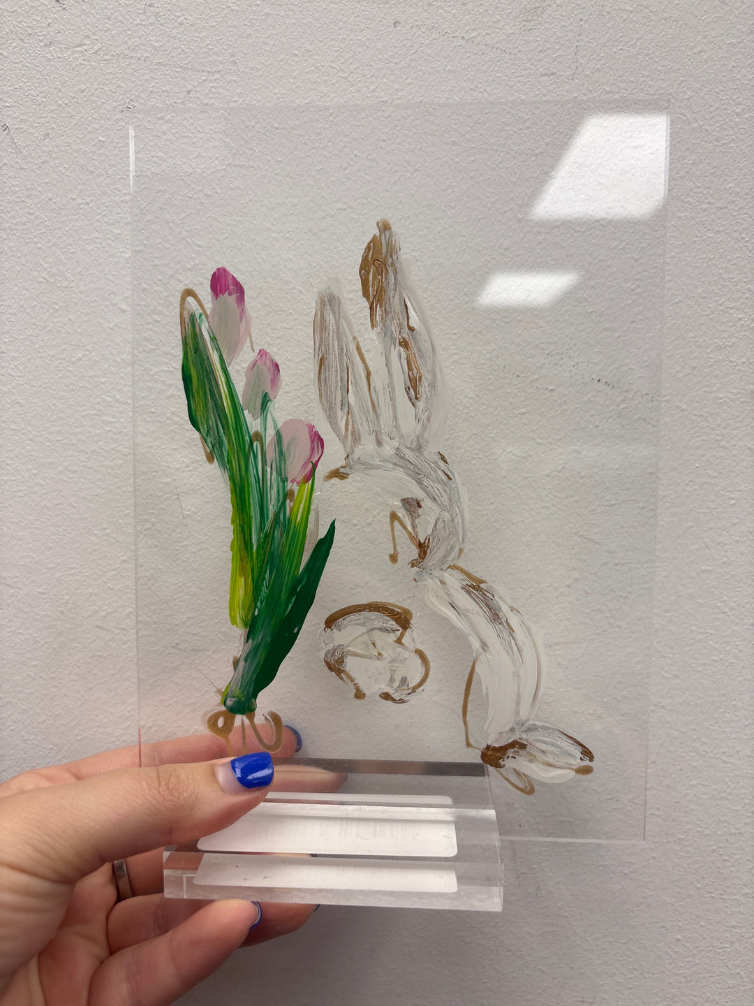 Acrylic Bunny Art