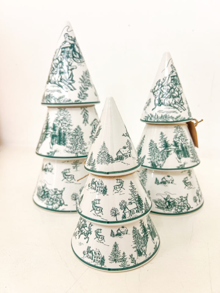 Large Green Toile Tree