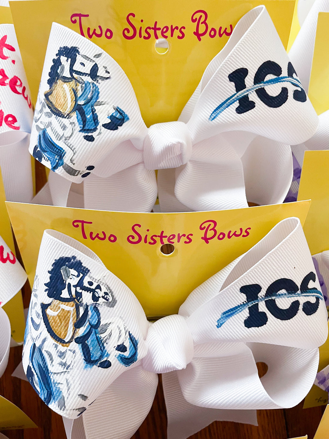 PRE-ORDER ICS Hand Painted Bow