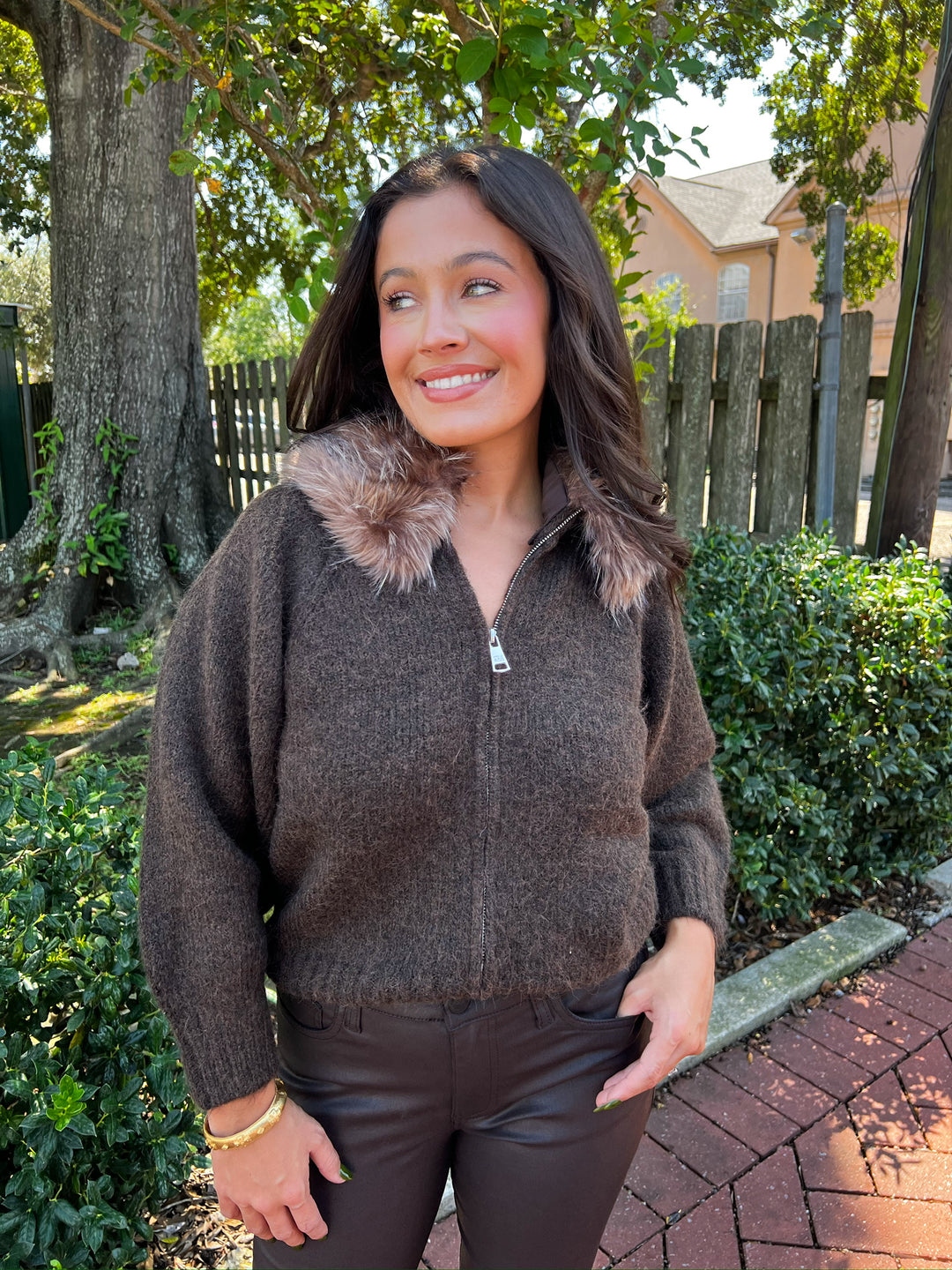 Dark Espresso Odessa Sweater