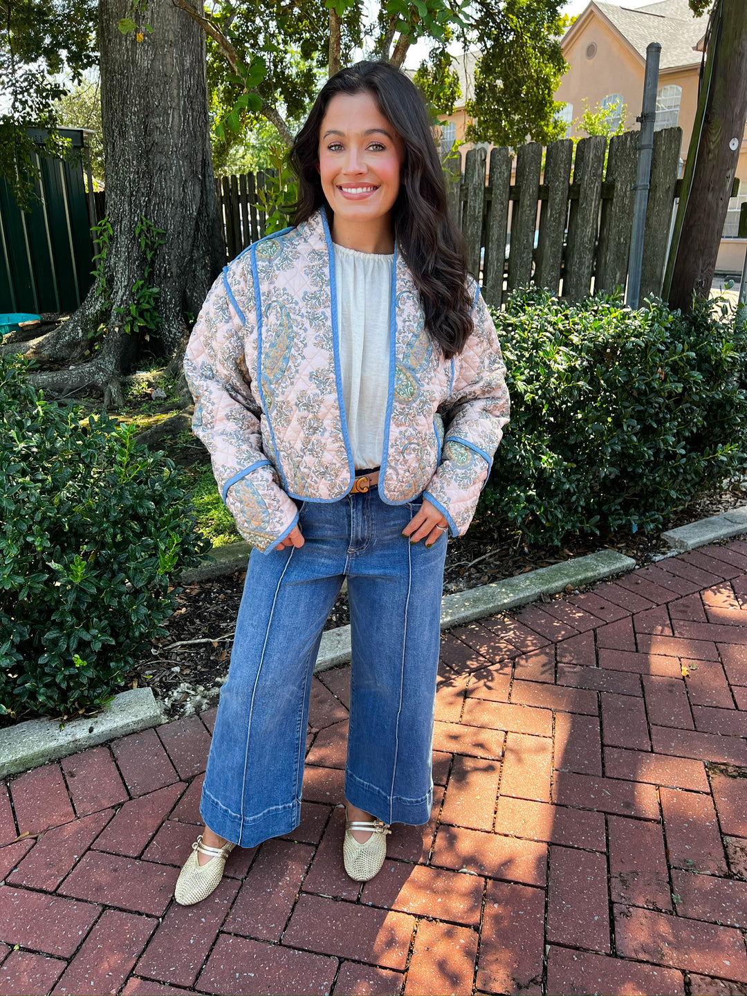 Adalynn Pearl Blush Jacket