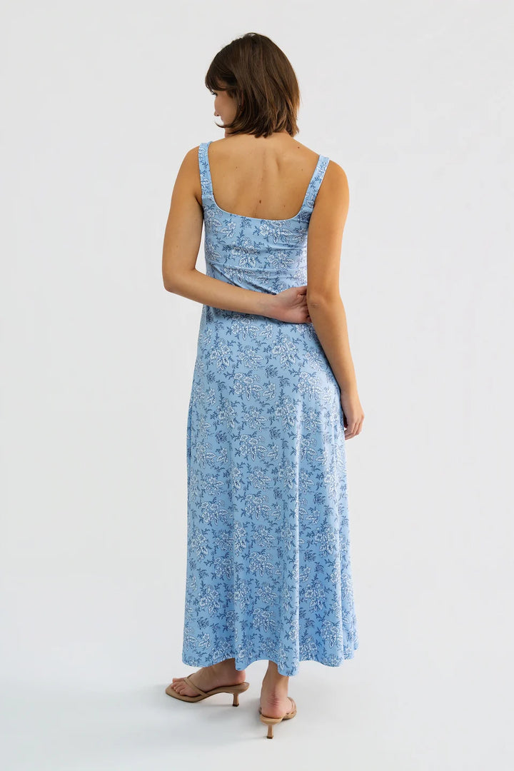 Raindrop Floral Paloma Dress