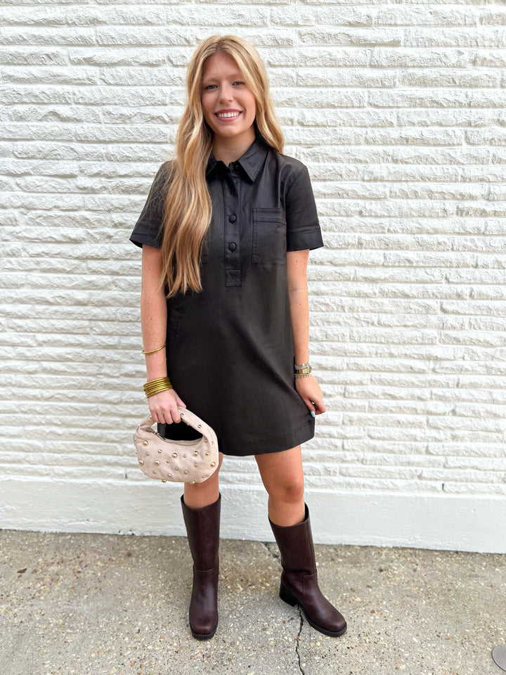 Chocolate Tatiana Dress
