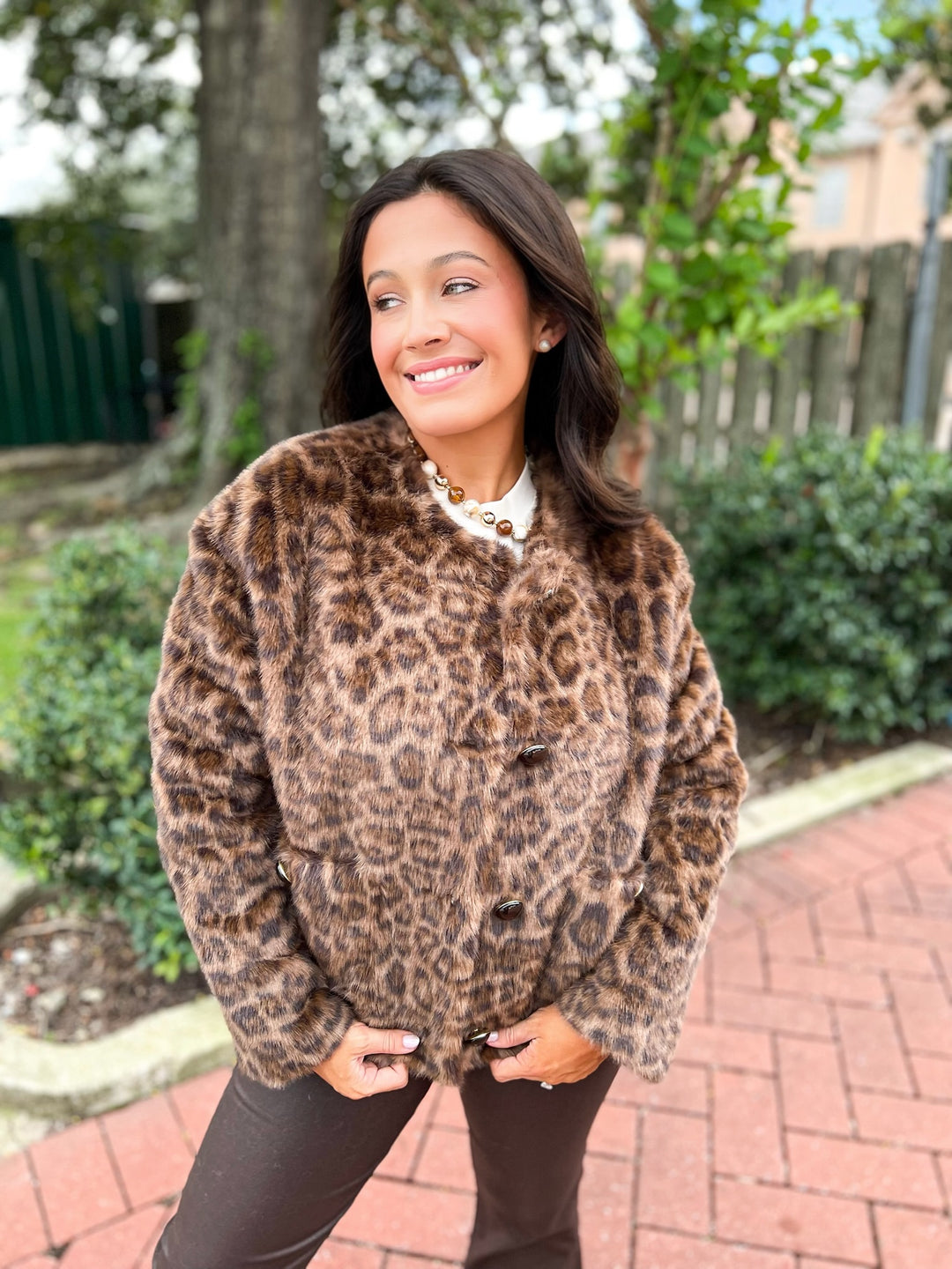 Leopard Tristan Coat
