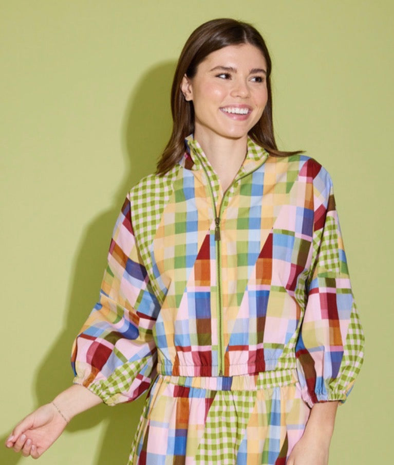 Diagonal Check Cameron Jacket