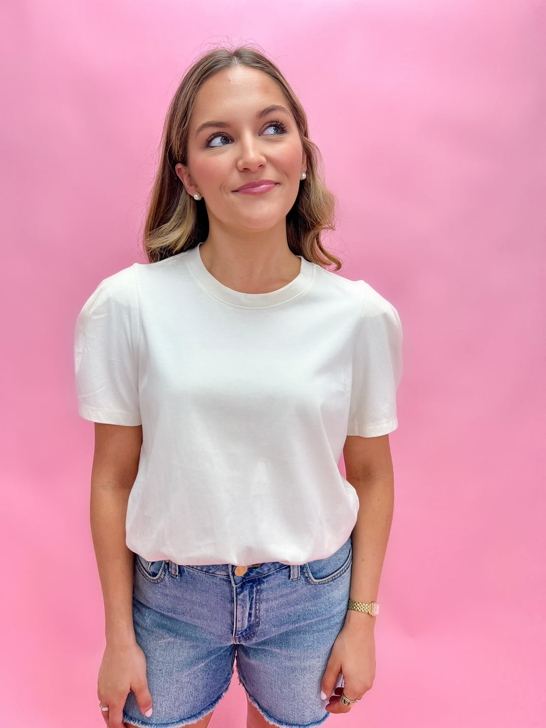 Collagen Pleated Tee