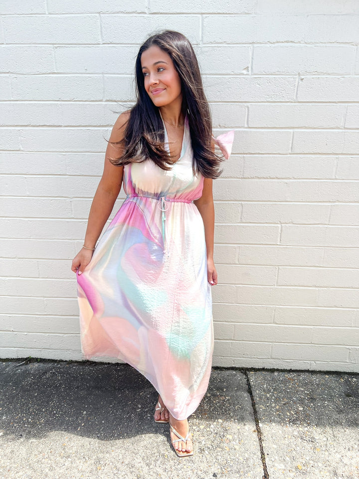 Pastel Multi Crawford Dress