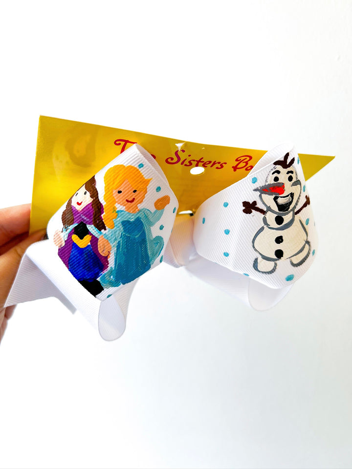 FROZEN CREW HANDPAINTED BOW