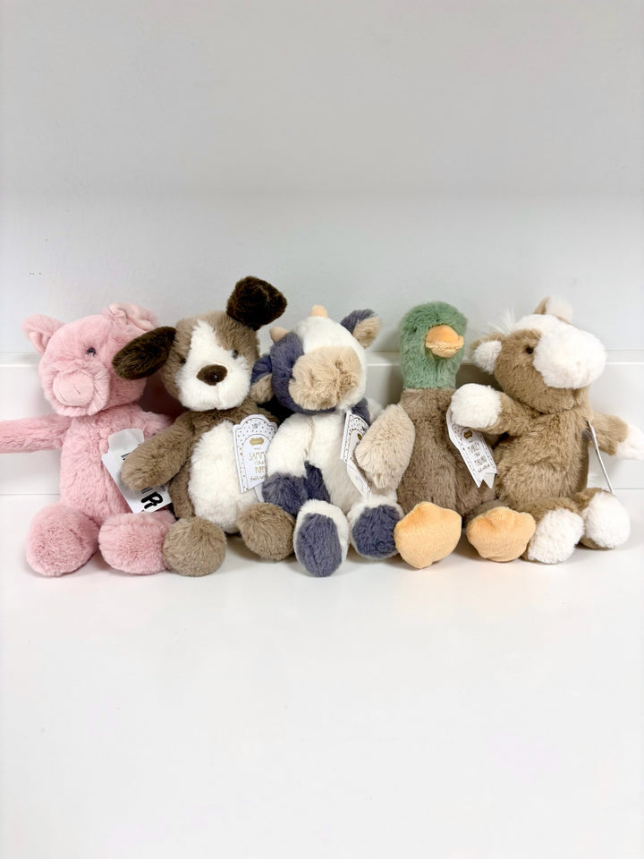 Farm Plush Rattles