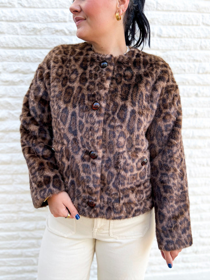 Leopard Tristan Coat