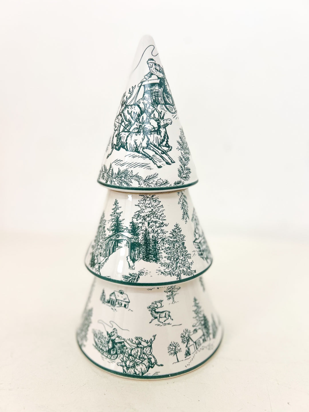 Large Green Toile Tree