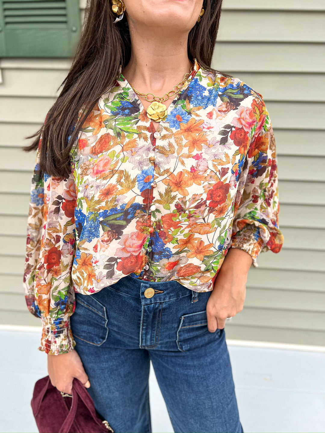Autumn Flora Top