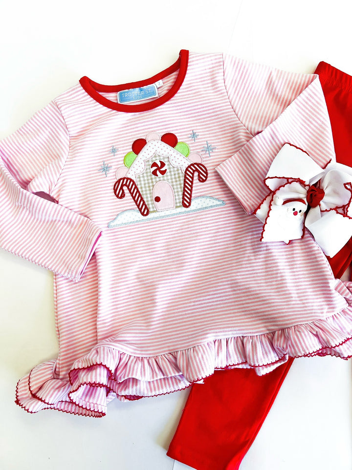 Gingerbread House Pant Set
