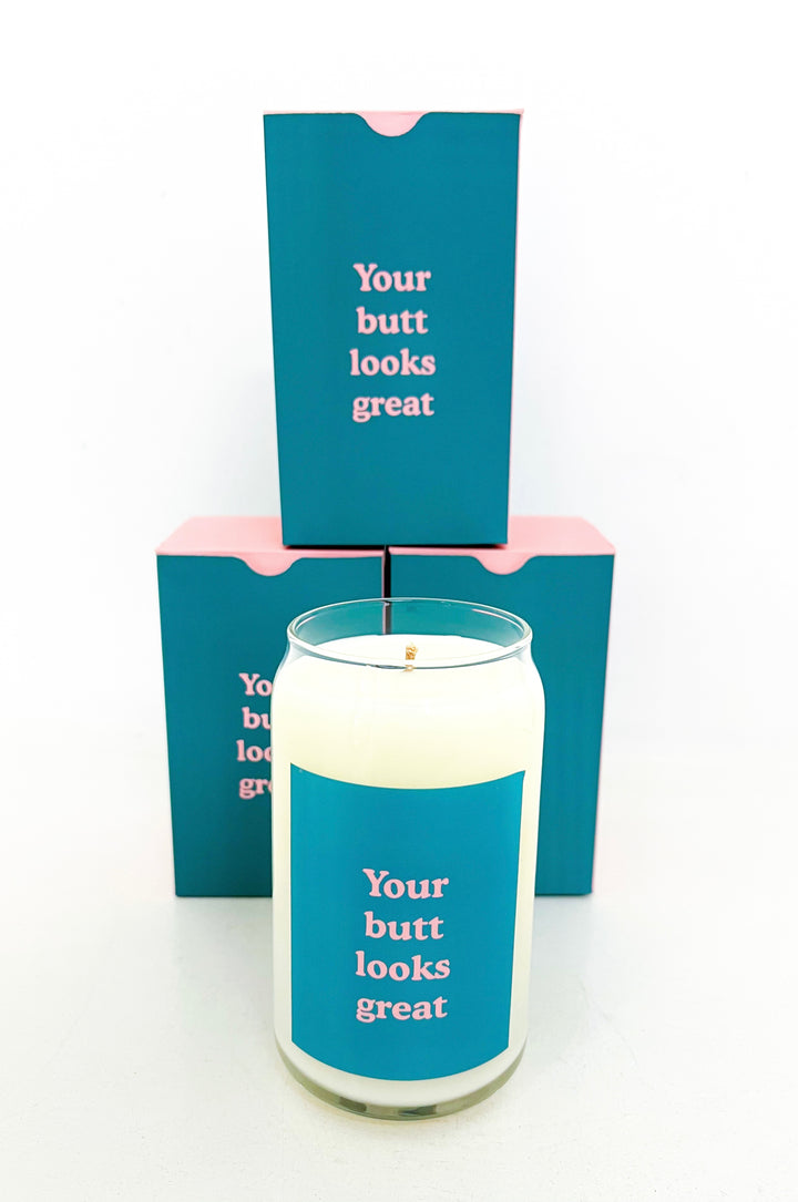 Looks Great Candle Can Glass