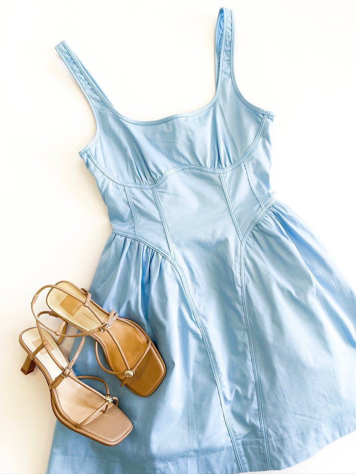 Azure Blue Vail Dress