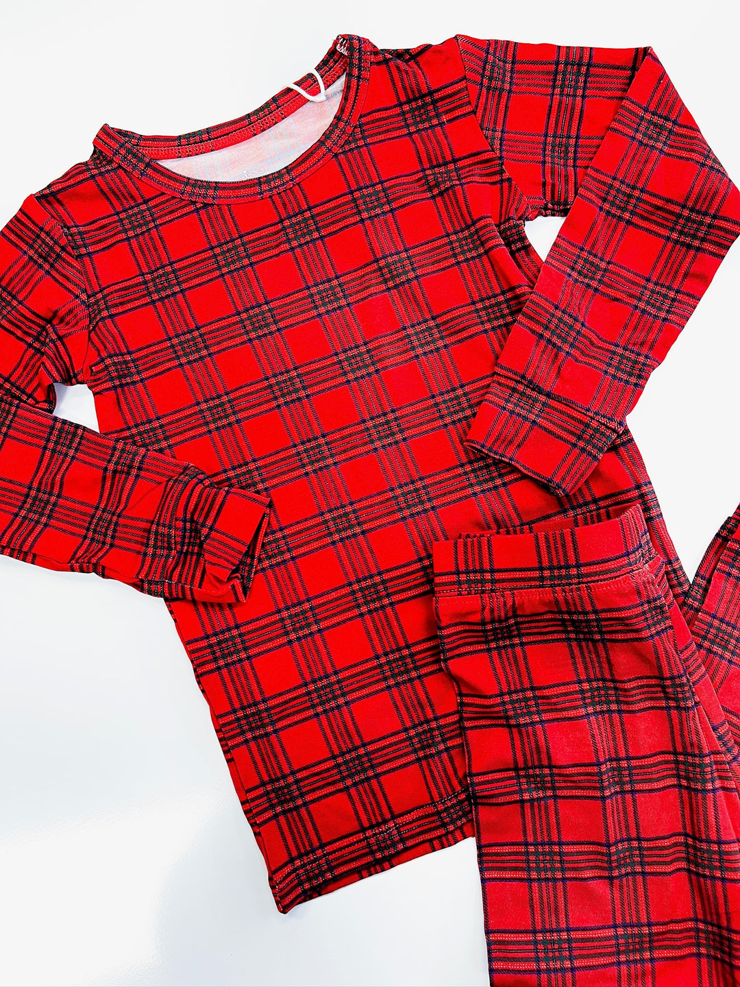 Christmas Plaid 2Pc Lounger Set