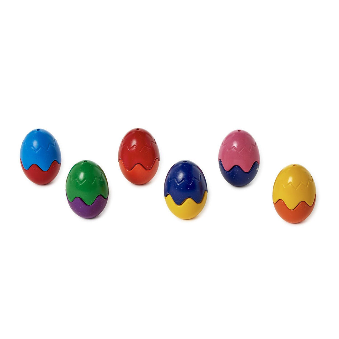 Egg Shaped Crayons Set of 6