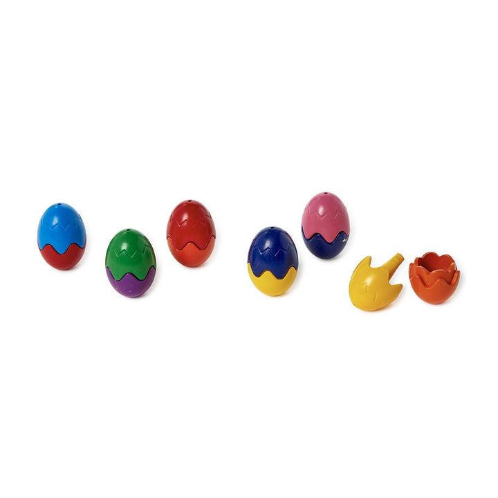 Egg Shaped Crayons Set of 6