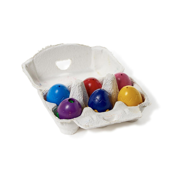 Egg Shaped Crayons Set of 6