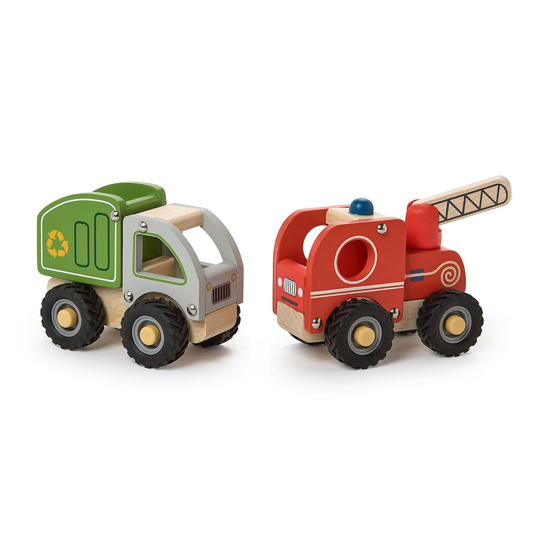 Movable Trucks Wooden Toys