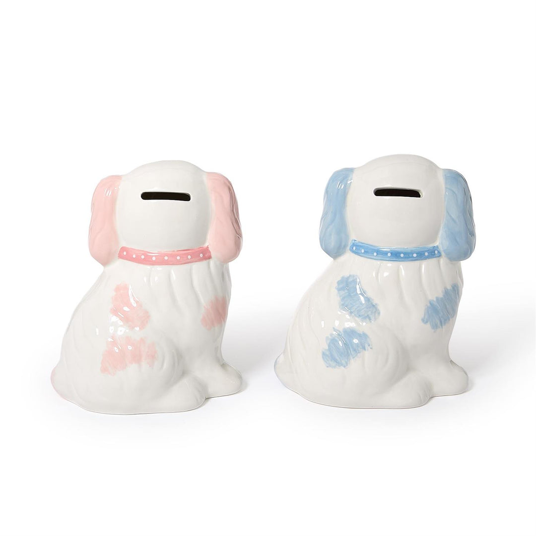 Staffordshire Dog Handpainted Money Bank
