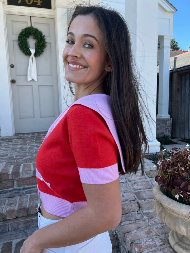 Scooter Red Aden Sweater