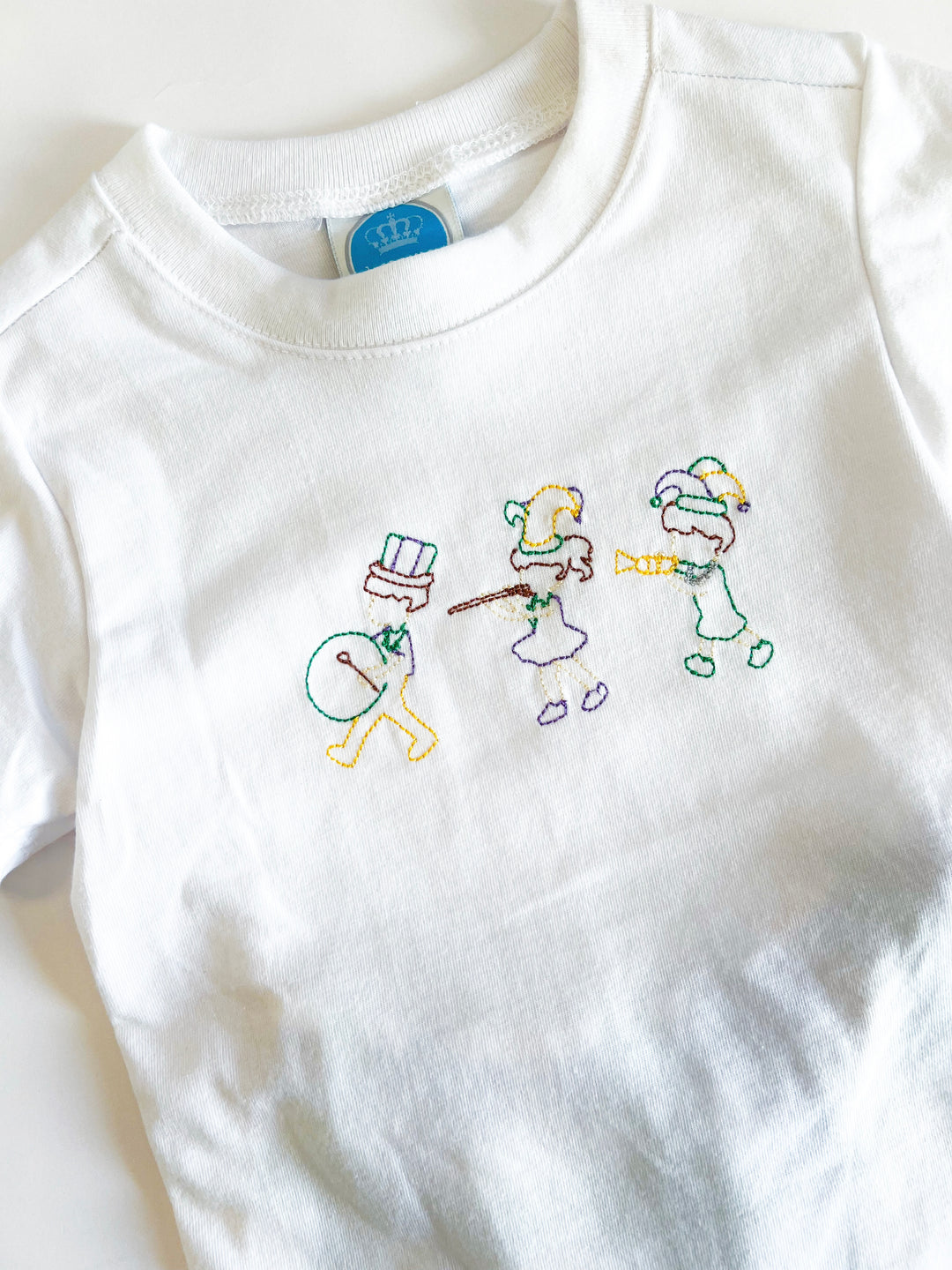 Tyler Embroidered Marching Band Short Set