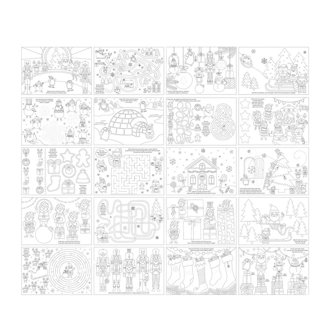 Christmas Cheer 20 Pc Coloring and Activity Book