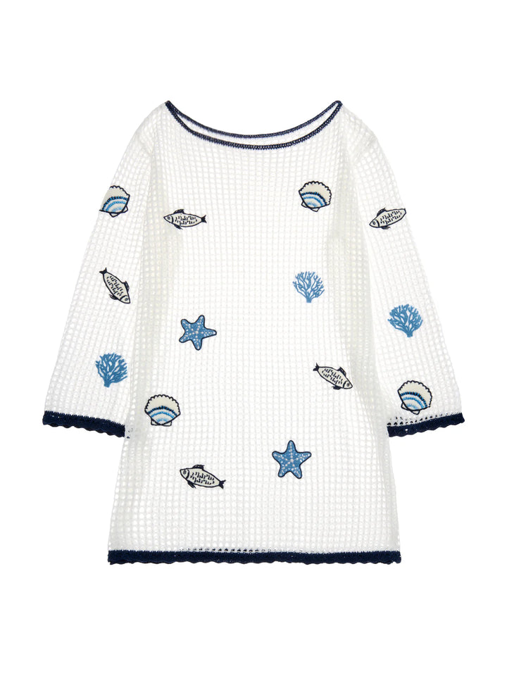 Mira White Coverup