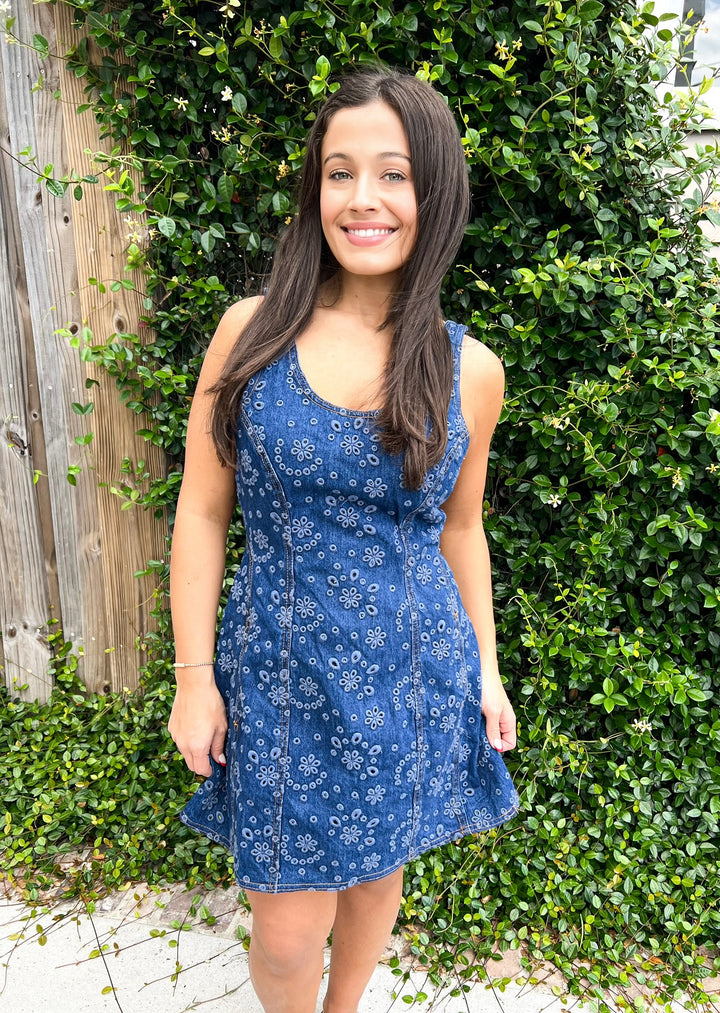 Blue Depth Lily Rose Dress