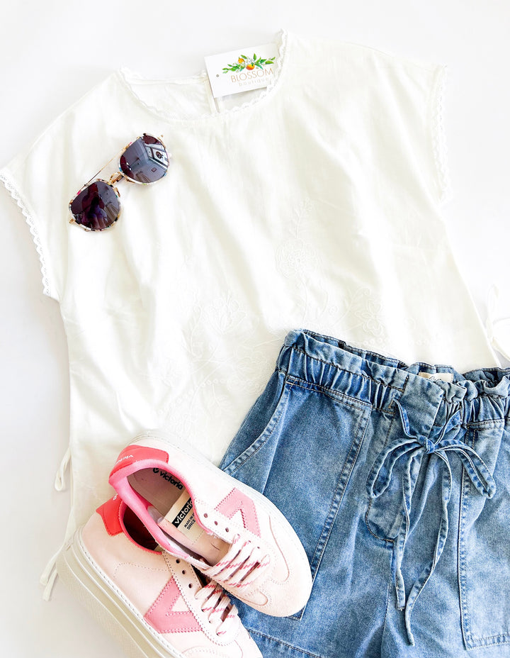 Ivory Heirloom Top
