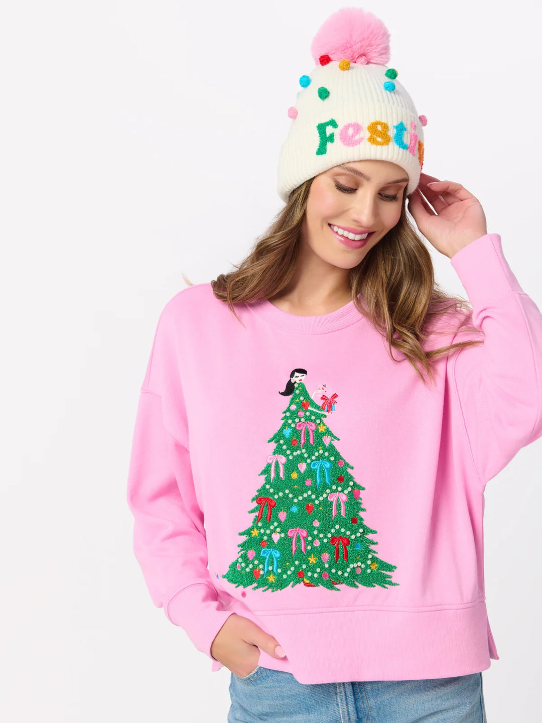 Christmas Tree Lady Sweatshirt
