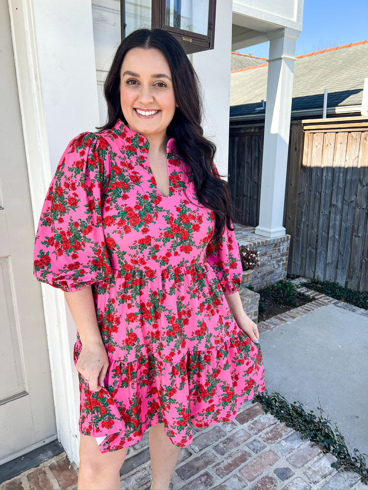 Shrub Rose Tory Dress