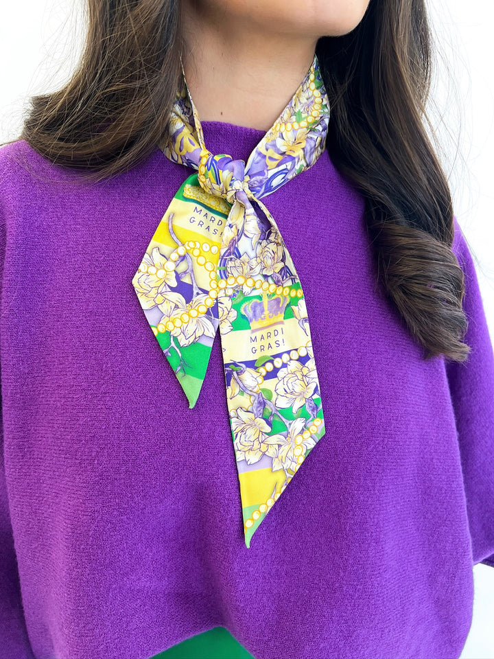 Mardi Party Heirloom Scarflette
