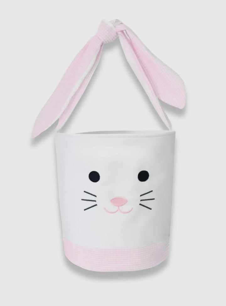 Pink Bunny Tie Basket