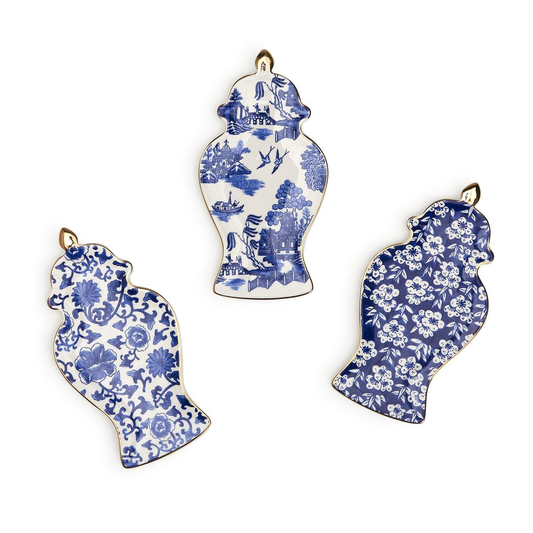 Blue & White Ginger Jar Trinket Tray