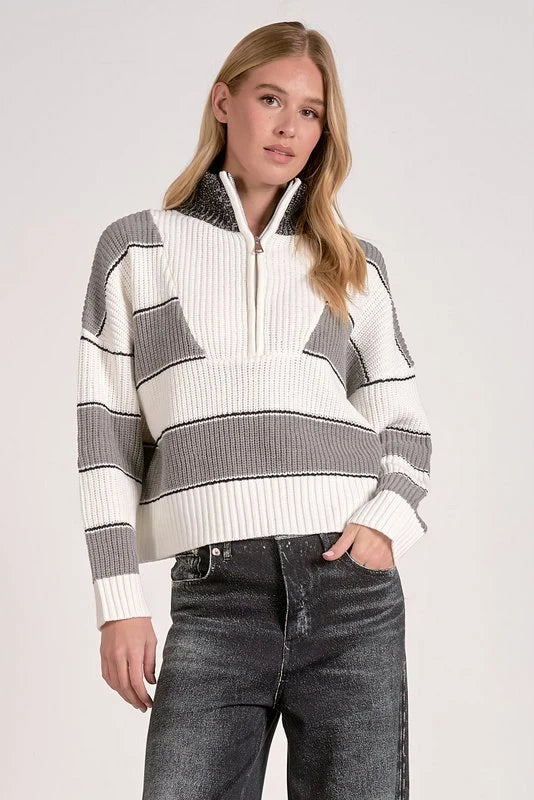 Varsity Striped Sweater