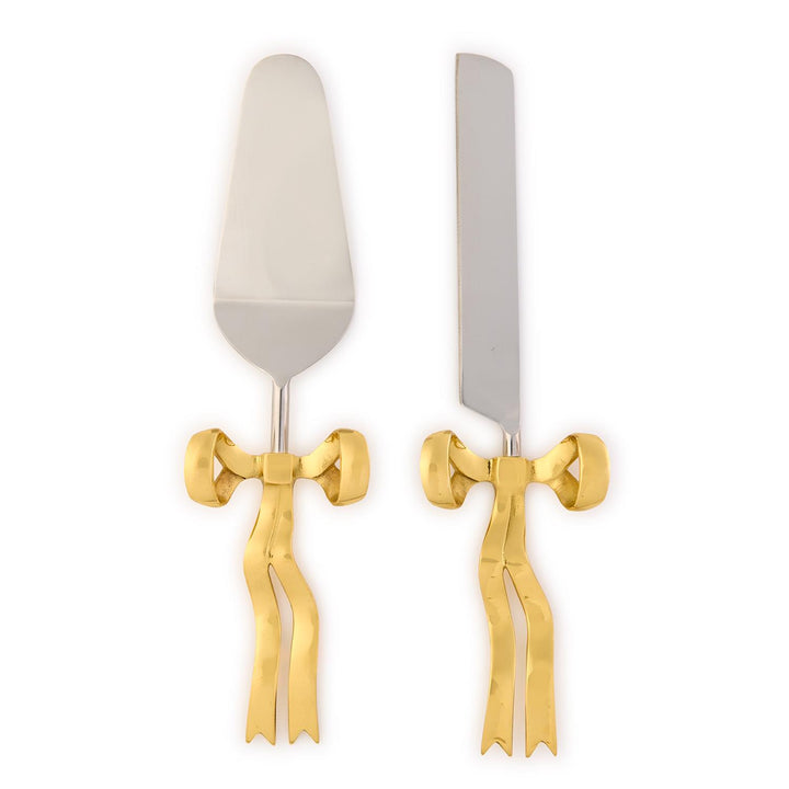 Bow Appetit 2pc Cake Server Set