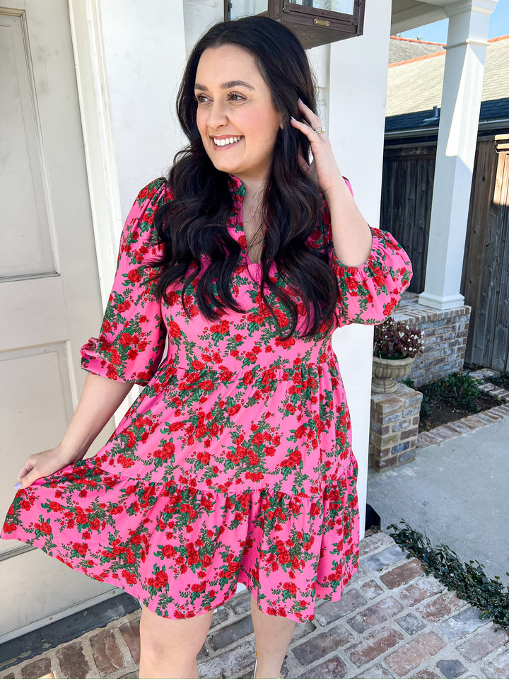 Shrub Rose Tory Dress