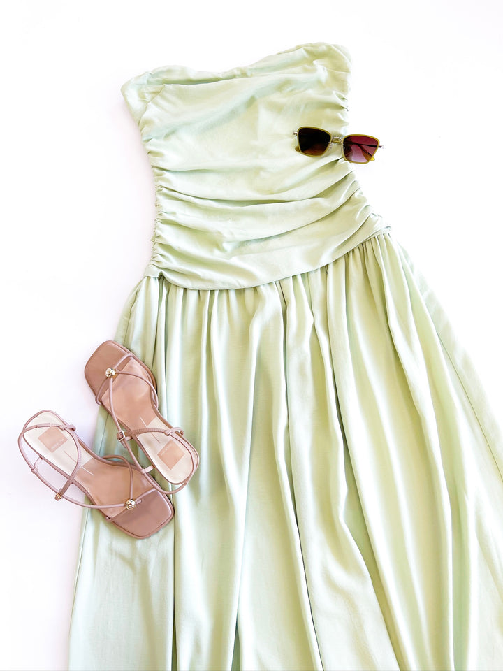 Sage Drop Dress