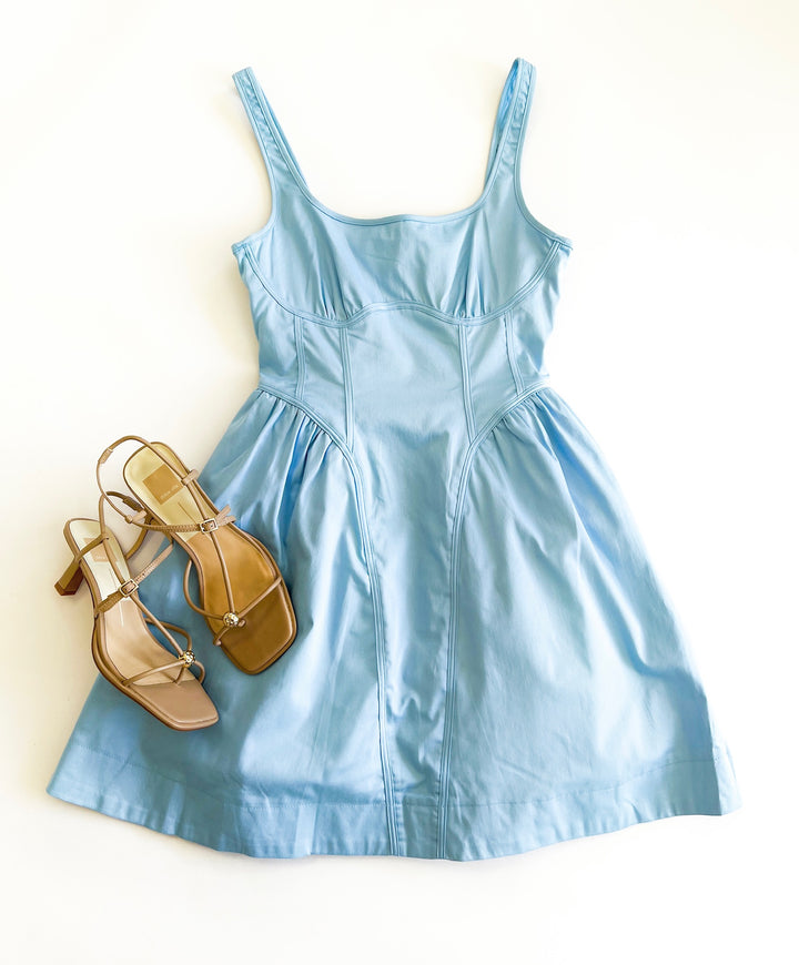 Azure Blue Vail Dress