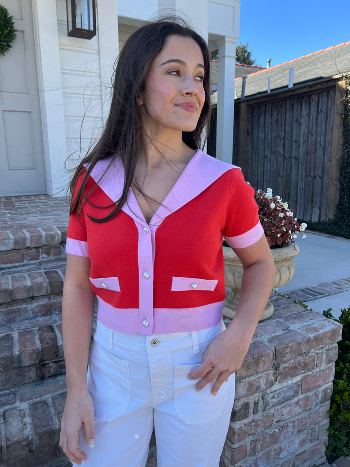 Scooter Red Aden Sweater
