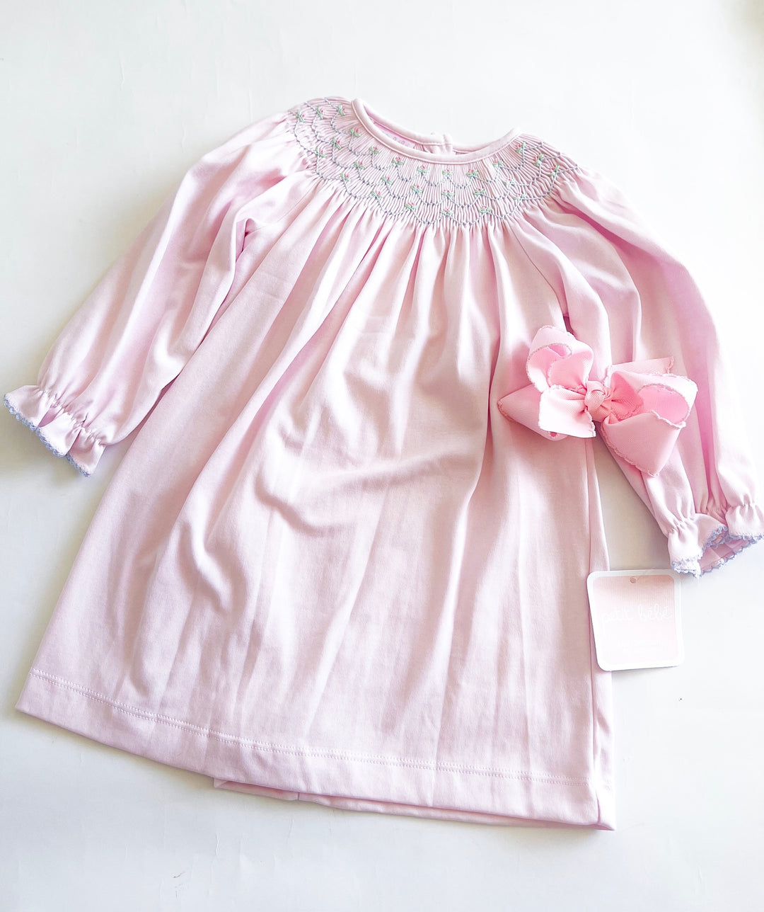 Pink Ellie Bishop Dress