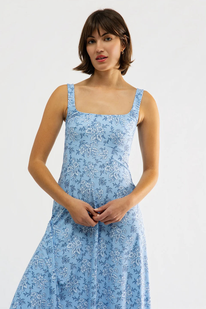 Raindrop Floral Paloma Dress