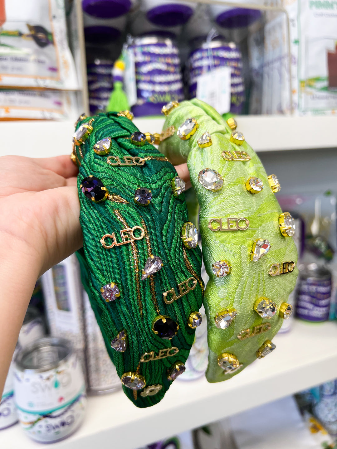 Chartreuse Knot Headband