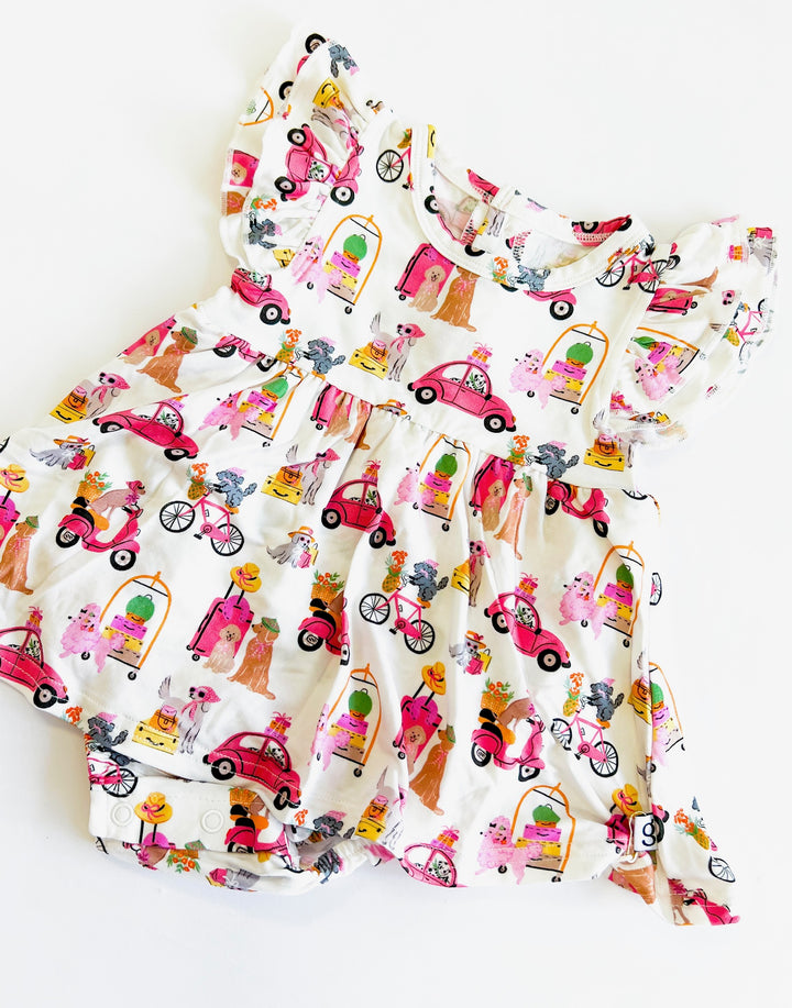 Puppy Chic Bodysuit Dress